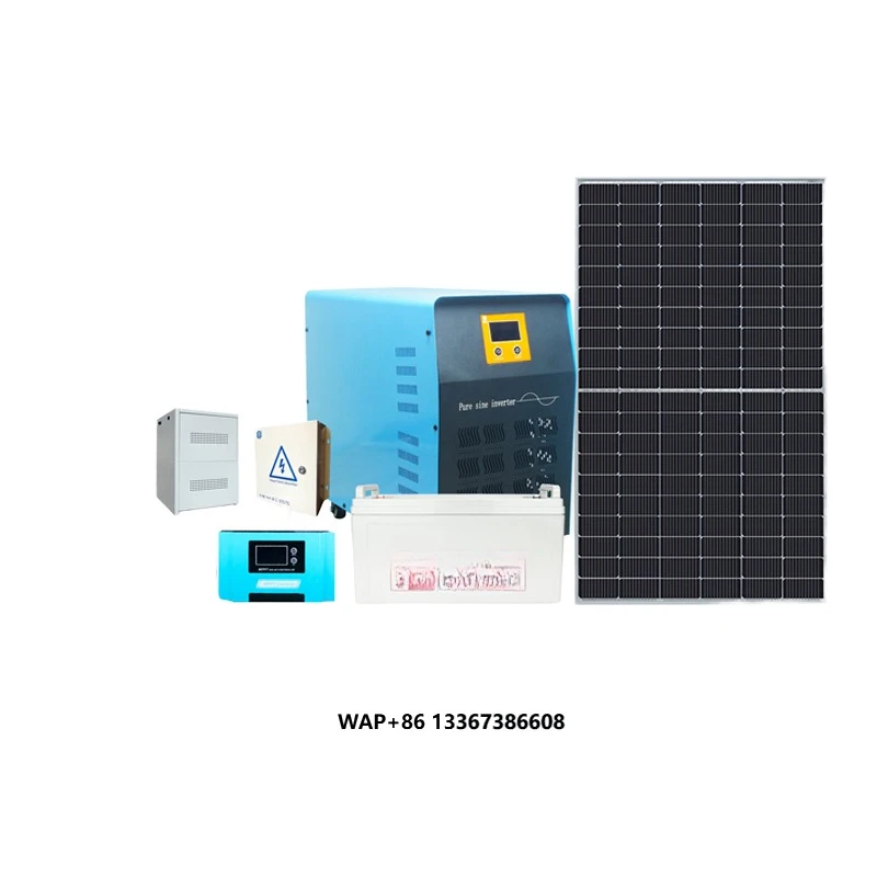 Off Grid Solar Power Energy Panel 5KW Solar System Customized Solar Energy Generator System AC220V/AC110V