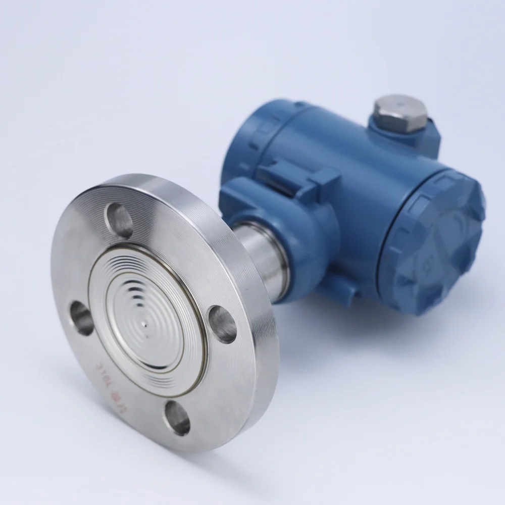 GPX700 Series Hygienic Ceramic Capacitor Flange Pressure Transmitter 4-20mA 0-10V Sapphire Pressure Sensors