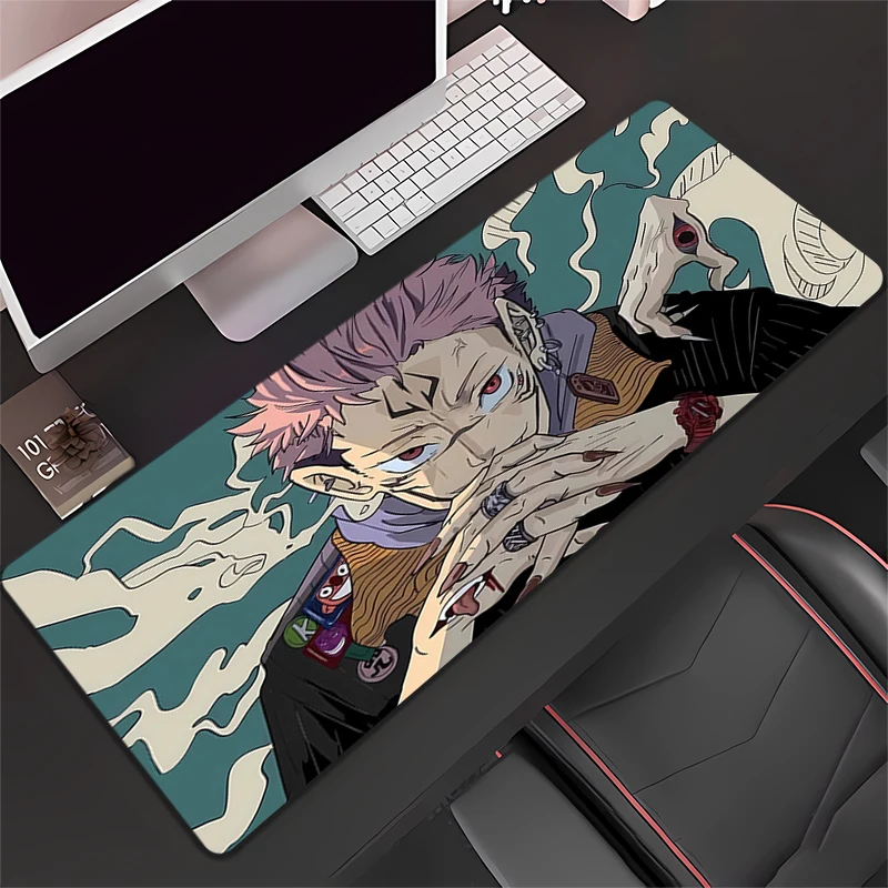 Mouse Pad J-Jujutsu K-Kaisens Non-Slip Rubber Edge locking mousepads Game play mats notebook computer Pad table mat Home Decor