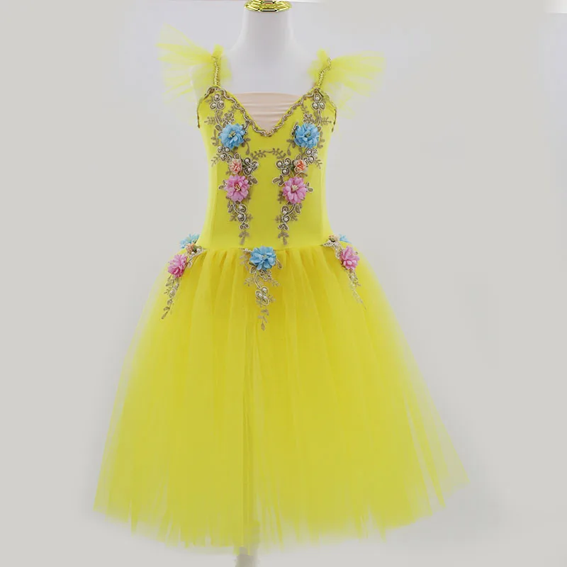 Professional Ballet Dress Women Girls Adult Kids Tutu Ballet Swan Lake Ballet Costume Ballerina Performance Dance Outfit