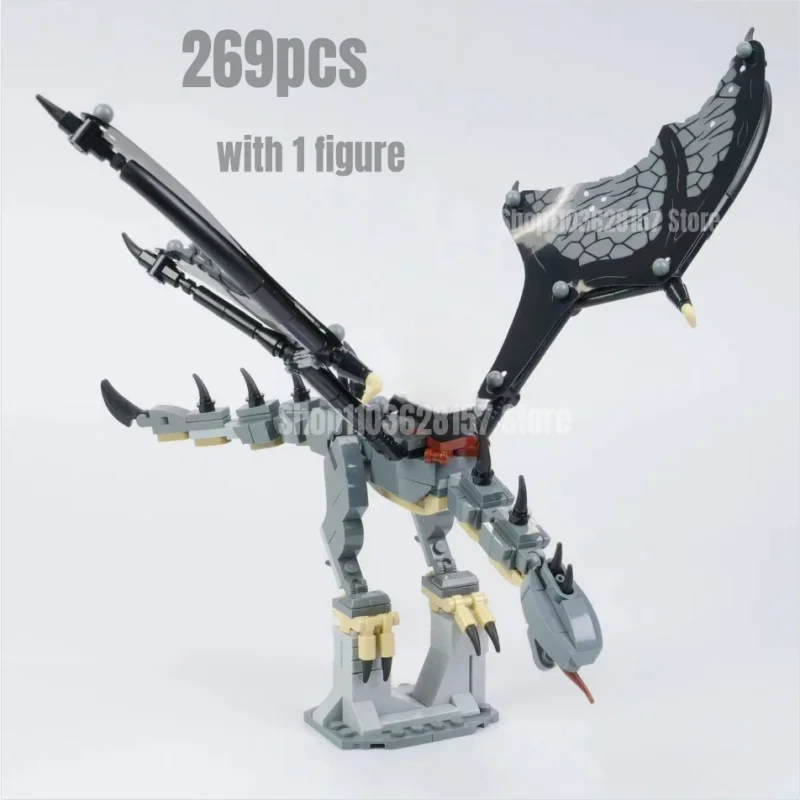 

269 шт., модель строительных блоков Fell Beast 40693, кирпичи, игрушки для детей, подарок