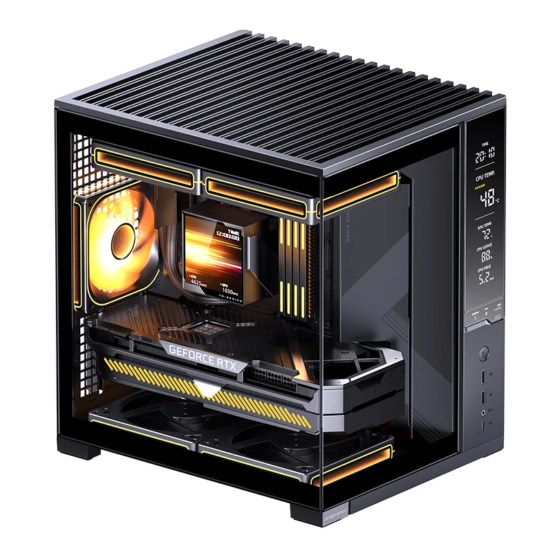 Jonsbo D34 Desktop MATX Mini-I - Pc Gaming Jonsbo บทวิจารณ์และราคา