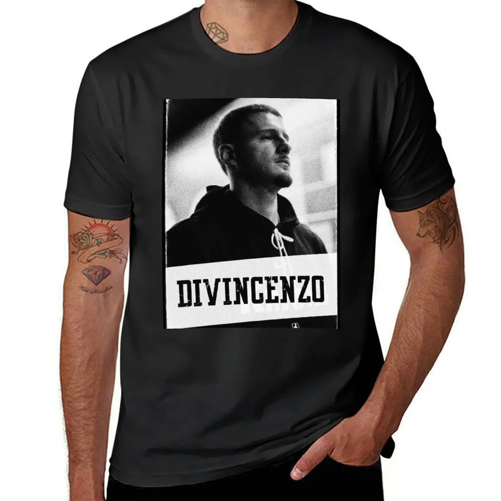 Donte Divincenzo Basketball T-Shirt summer clothes quick-drying plain mens workout shirts