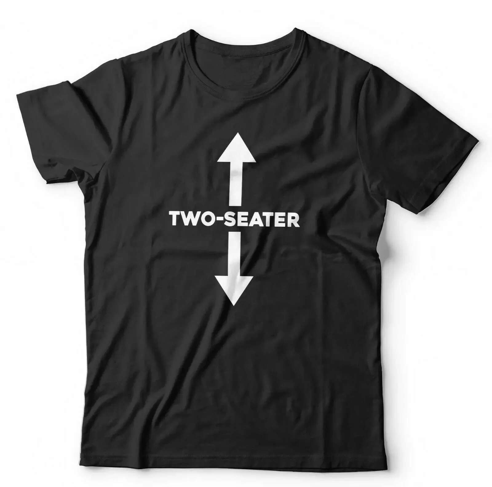Two Seater Tshirt Unisex – Funny, Adult Humour, Rude Tee Shirt