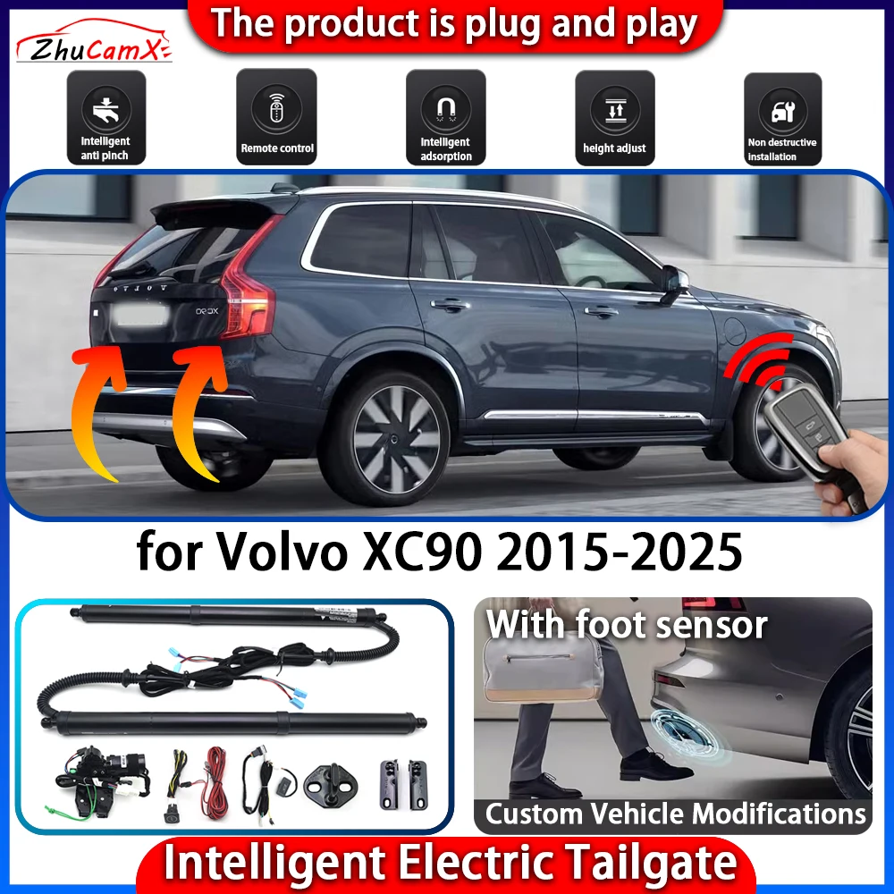 

ZhuCamX Smart Powered Tailgate System for Volvo XC90 2015-2025 Automatic Intelligent Electric Trunk Lift Control Kit