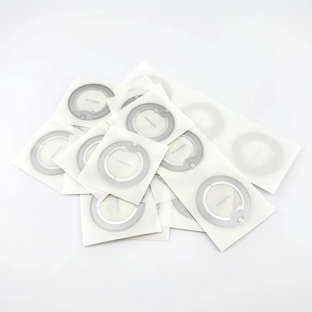38Mm CUID Tag Gen2 Kunci Pintar Elektronik Yang Dapat Ditulis Ulang Token Klon NFC ISO14443 Stiker Dapat Diganti IC 13.56Mhz Lencana Replika RFID