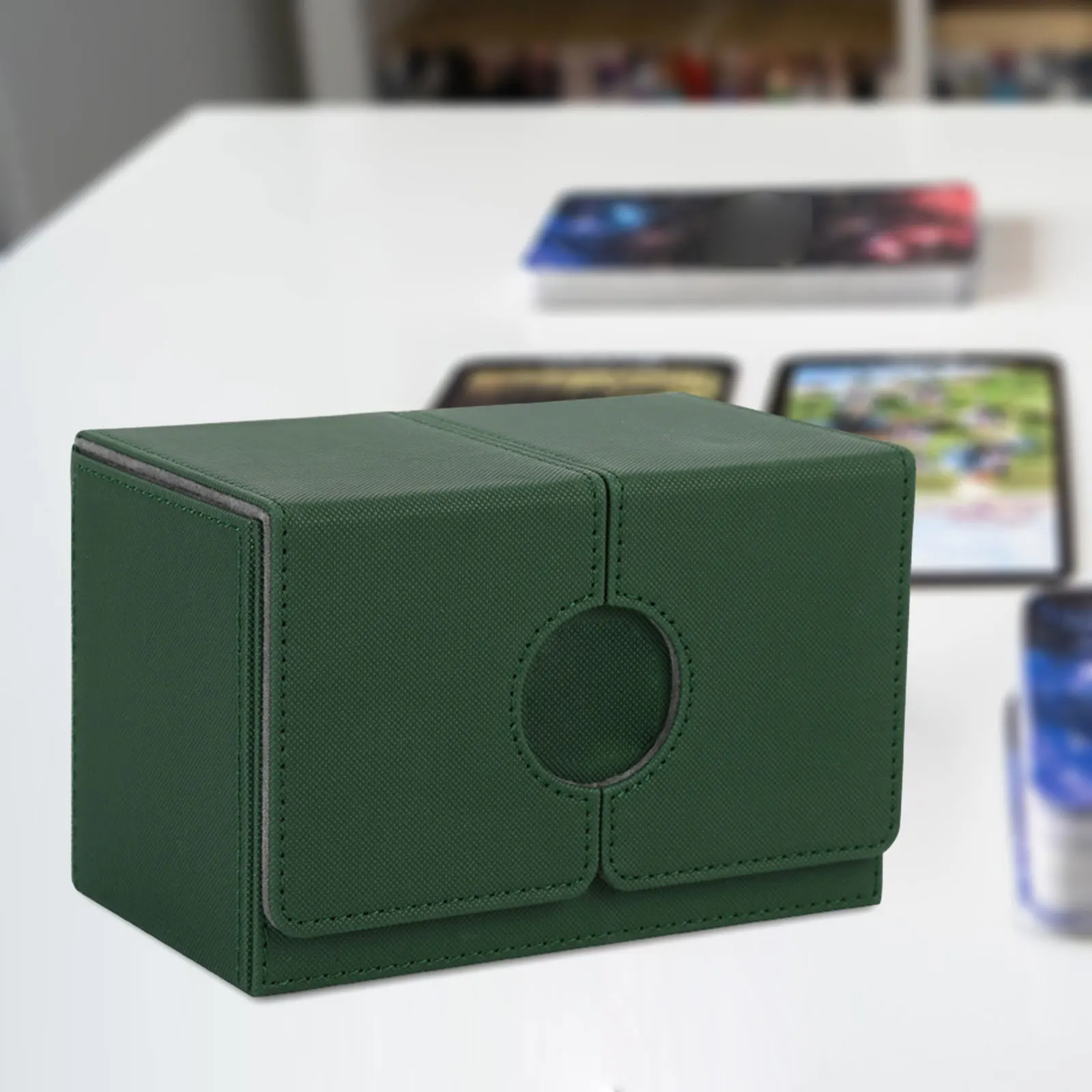 Trading Card Deck Box Sturdy Can Hold Cards Protection TCG Card Dice Card Sleeve Container Organization Cards Case Carrying