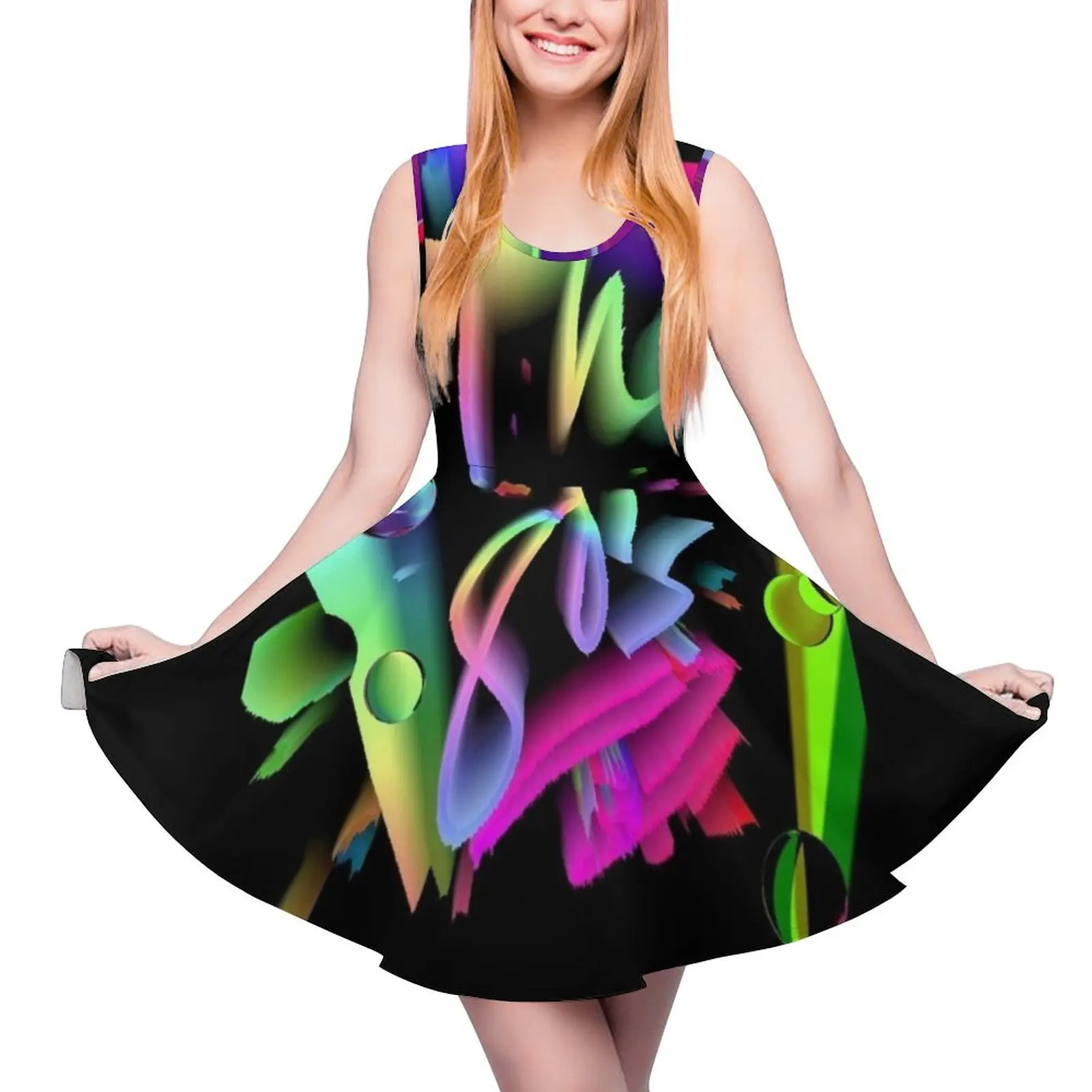 

The Magic 80"s Sleeveless Dress Women long dress dresses summer woman 2024