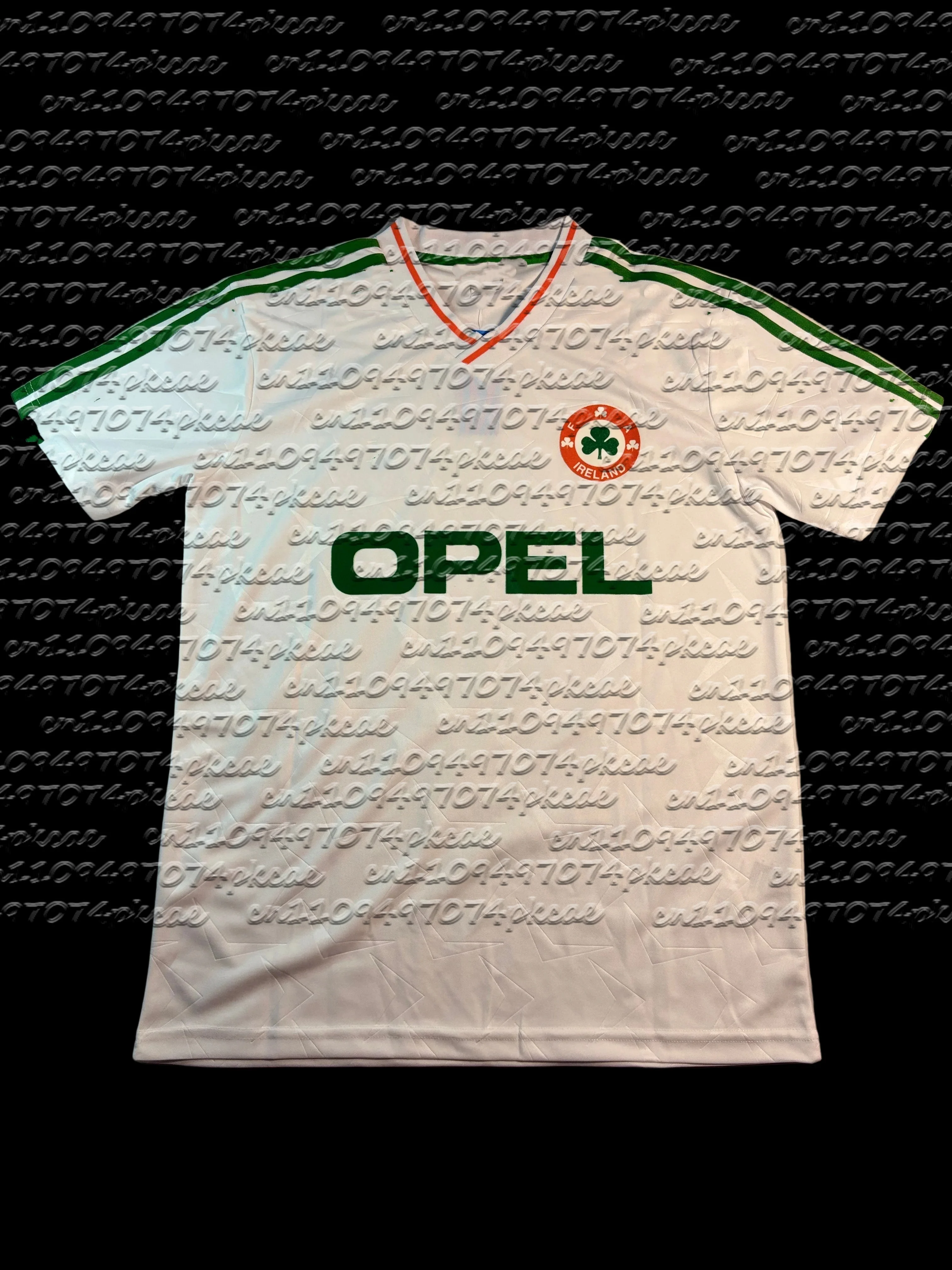 Nova Camisa de Futebol Retrô OPEL da República da Irlanda 2026 para Crianças/Adultos – Camiseta para Treino e Uso Diário, Conjunto Familiar