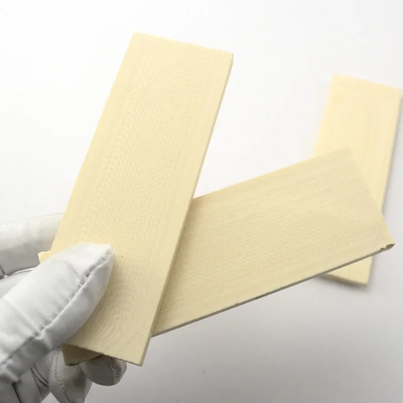 DIY 材料模造アイボリーシャンク材料パッチ合成アイボリー樹脂シャンクアイボリーハンドル材料人間のナイフハンドルパッチ