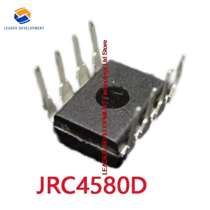 10pcs/lot NJM4580D JRC4580D JRC 4580D DIP-8 In Stock Original New