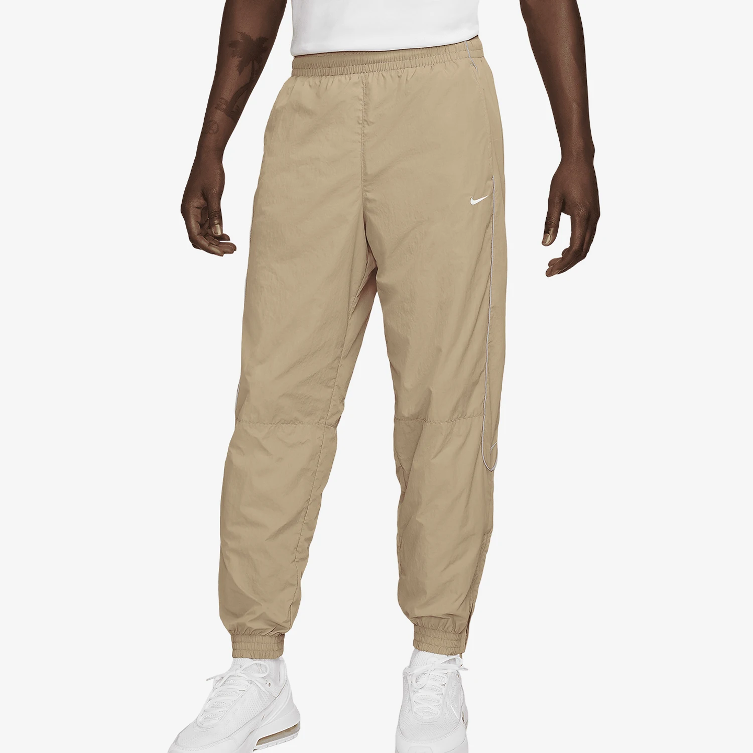 

Nike Official Authentic Solo Swoosh Men's Classic Woven Drawstring Pants FB8620-247