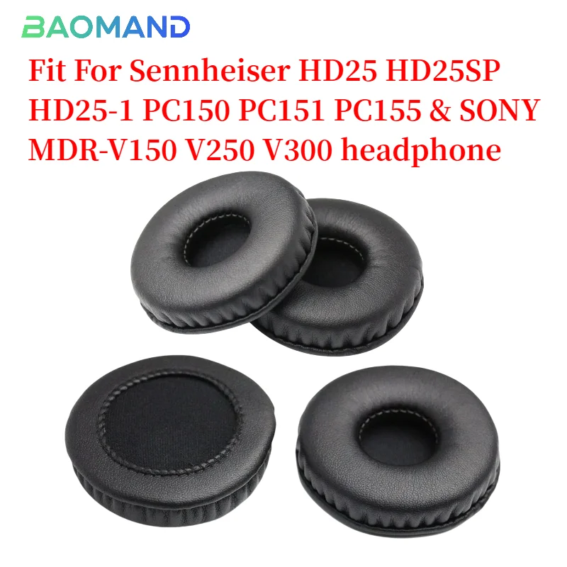 

Ear pads for Sennheiser HD25 HD25SP HD25-1 PC150 PC151 PC155 & SONY MDR-V150 V250 V300 Headphones memory foam Earmuff Earpads