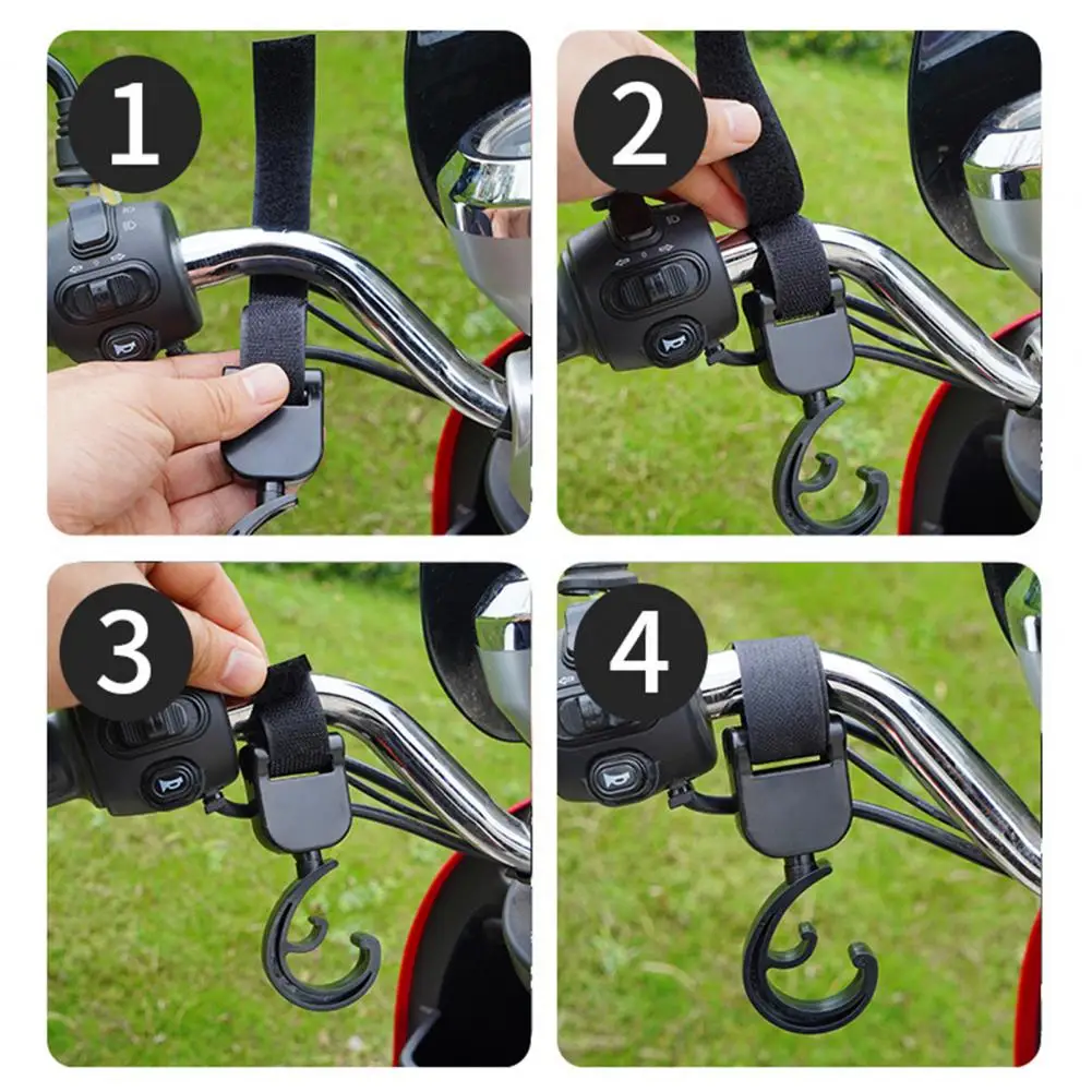 

Handlebar Hook Universal Strong Load Bearing Non-slip Electric Scooter Bicycle MTB Handlebar Hook Bike Hanging Accessories