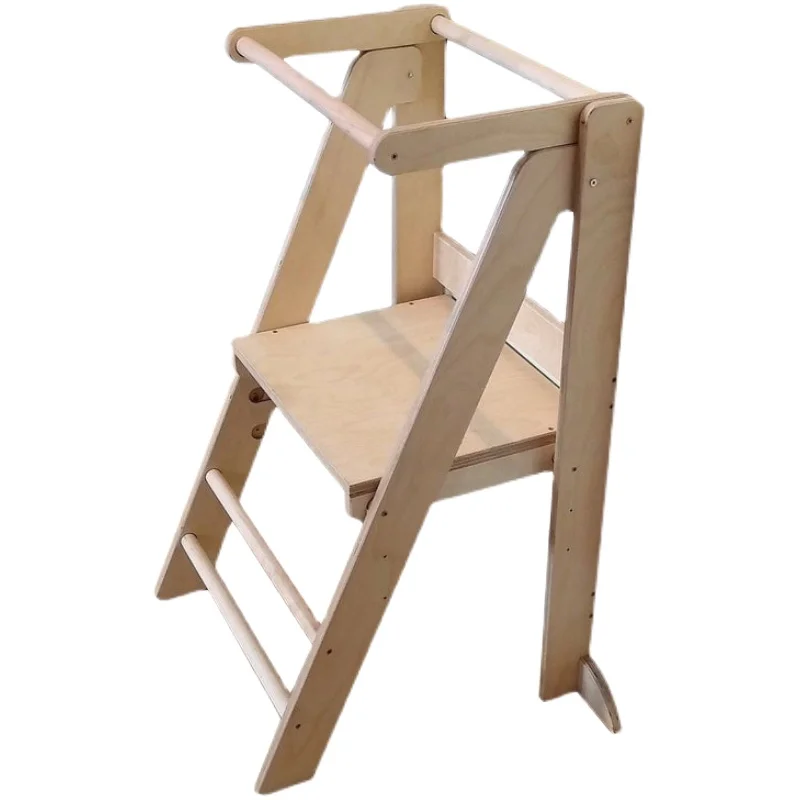 المطبخ خطوة البراز الطفل التعلم برج الممارسة ارتفاع قابل للتعديل كرسي الاطفال التعلم #1