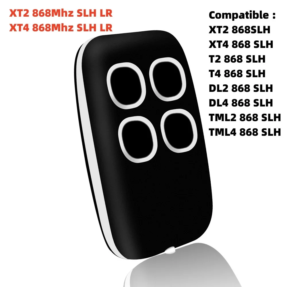 XT2 868 SLH LR XT4 868 SLH LR Garage Door Remote Control Compatible with 868Mhz XT2 XT4 SLH XT2 XT4 SLH LR Door Opener