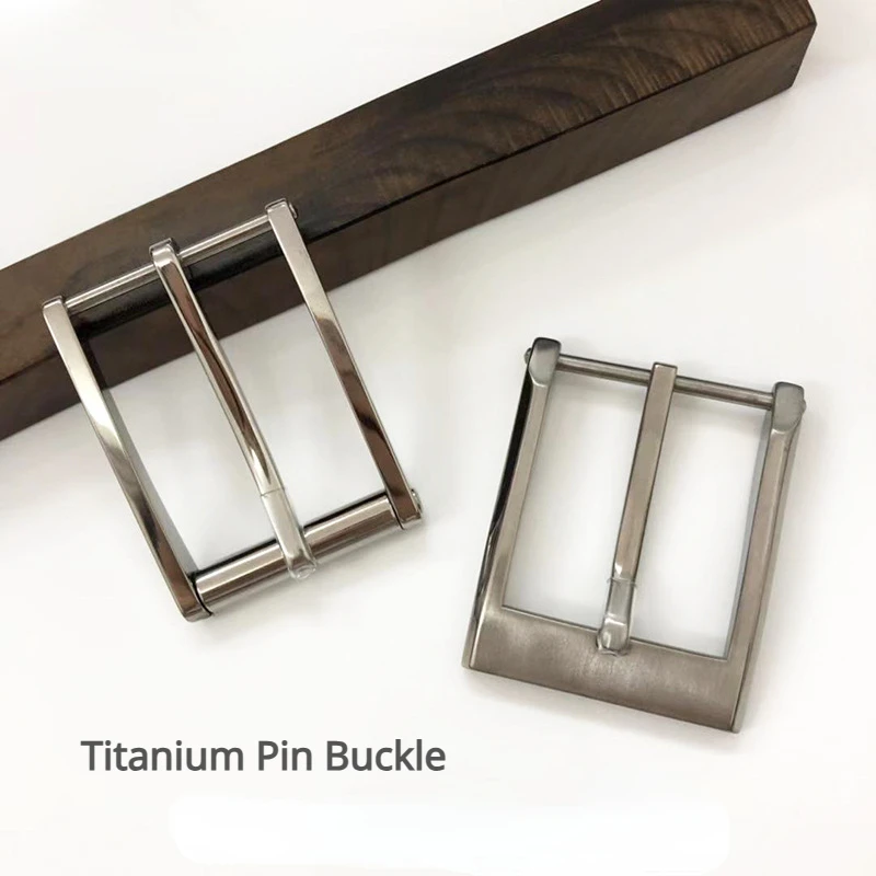 Titanium Pin Buckle Men's Belt Buckle for 35mm(1.38