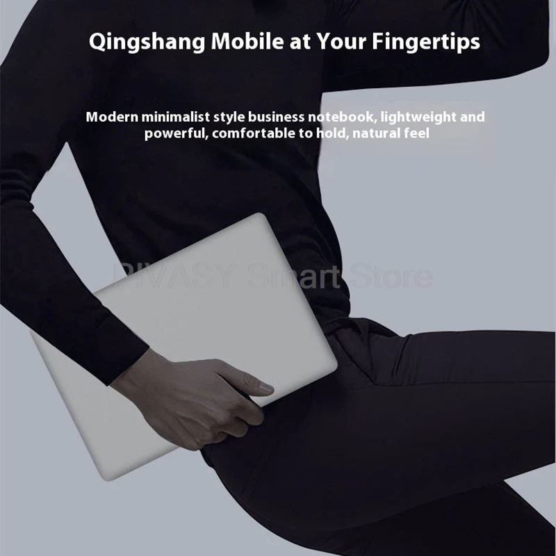 14 15,6 Zoll neuer HD-Bildschirm-Laptop, dünnes, leichtes Business-Notebook für Zuhause, Büro, Studium, Reisen, IPS-Display, satte Schnittstellen