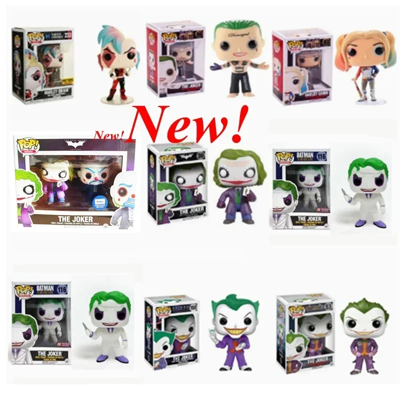 Funko POP Suicide Squad Joker Figura de Ação em Vinil Modelo Colecionável Brinquedos para Crianças Presente de Aniversário
