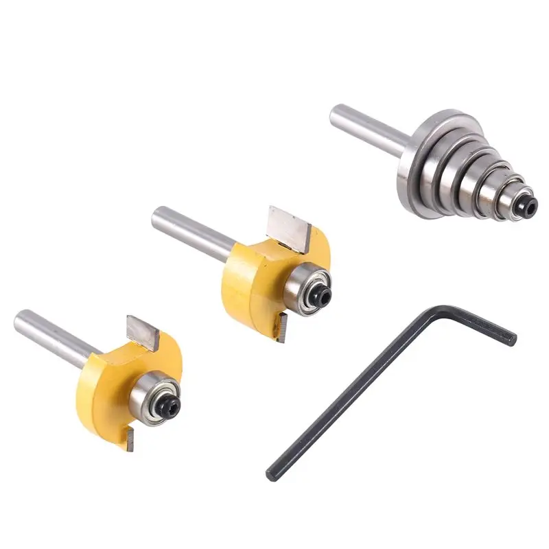 

YLS-Ball T-Knife 1/4X3/8 1/4X1/2+Bearing+Wrench Outer Diameter 1-1/4 31.75Mm Flat Milling Cutter