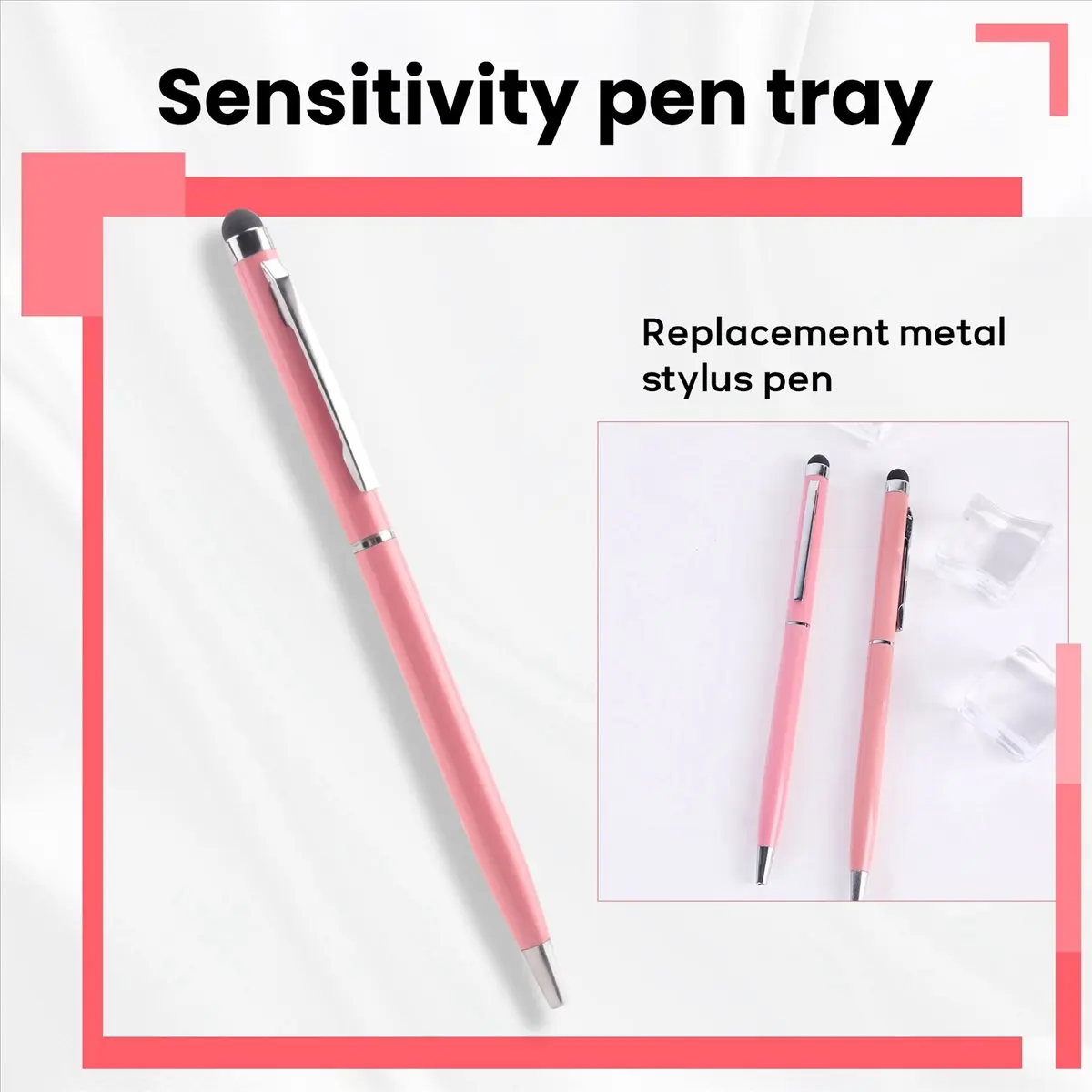 

MYdaY- Digital Pen for Press Screens,for Drawing and Handwriting on Press Screen Smartphones & Tablets Pink