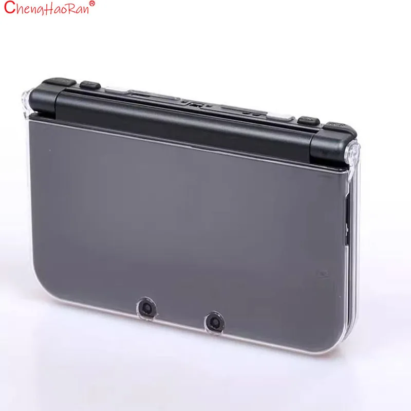 1PC Klar Kristall Schutzhülle Abdeckung Hard Shell Haut für Neue 3DS XL LL + Anti Staub Film Für NS 3DS Screen Protector – Detail 4