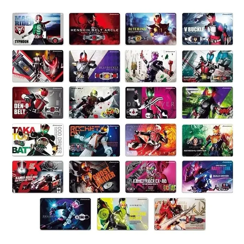 Bandai Kamen Rider Transformation Sound Card Oni Rides Oz Time King Double Rides Holy Blade Armor Doutron Rides Ekseid