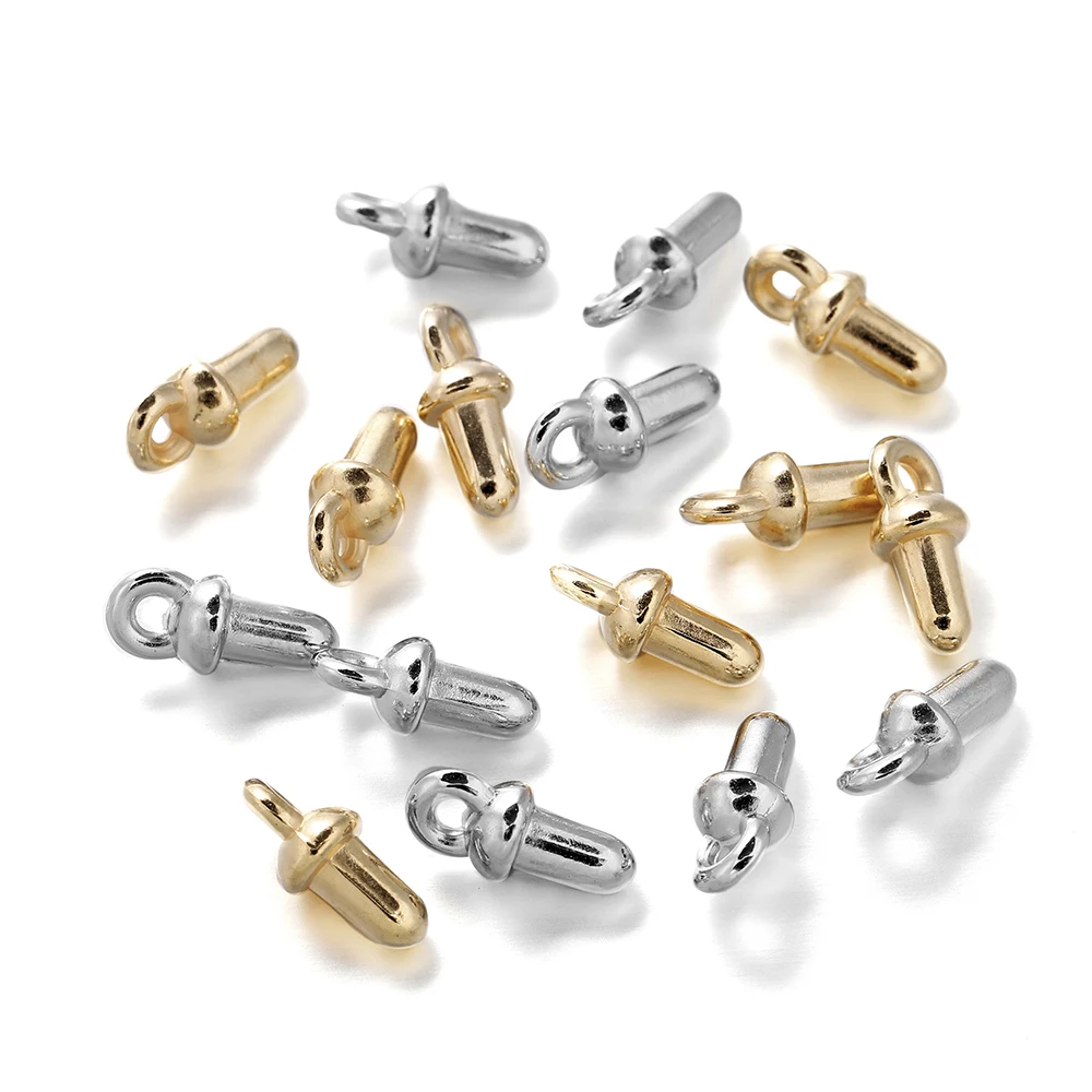 

100Pcs/Lot 7*9mm Small Eye Pins With Cap Hook Eyelets Screw Threaded Colorful Clasps Hook For DIY Jewelry Making Findings