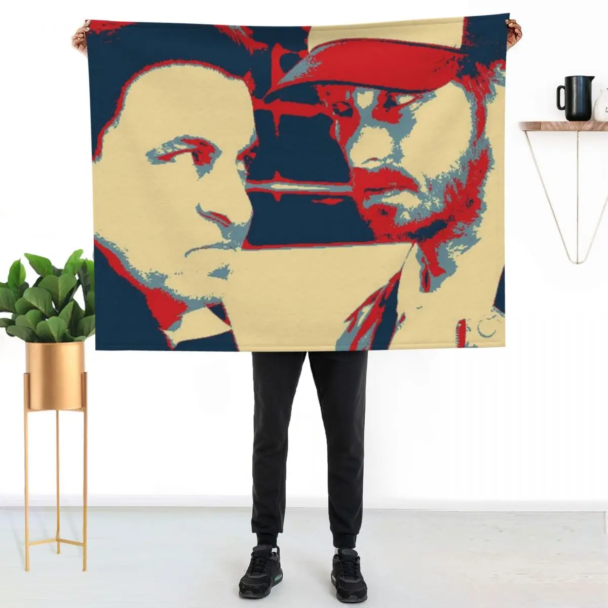 Frank The Fixer Van Zandt Hammer Throw Blanket blankets and throws Sleeping Bag Decorative Sofa Cute Plaid Luxury St Blankets
