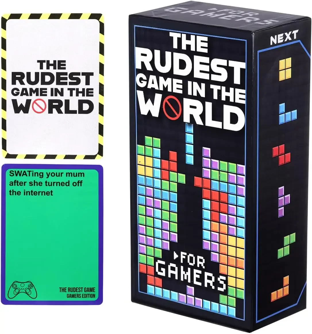 The Rudest Game in The World - Card Games for Adults and Family, Party Games for Game Night (for Gamers)