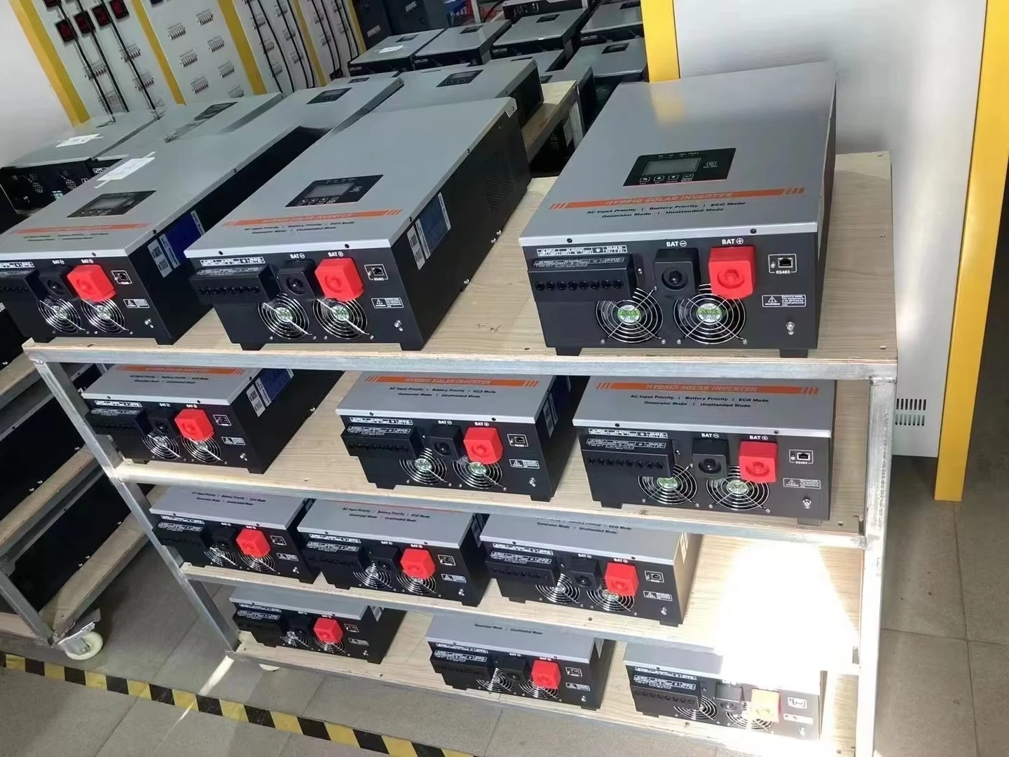12v 24v 36v 48v 96v Voltage DC 5kw 5kva 5000W Pure Sine Wave Hybrid Off Grid Ups Inverter Solar Home System view 2
