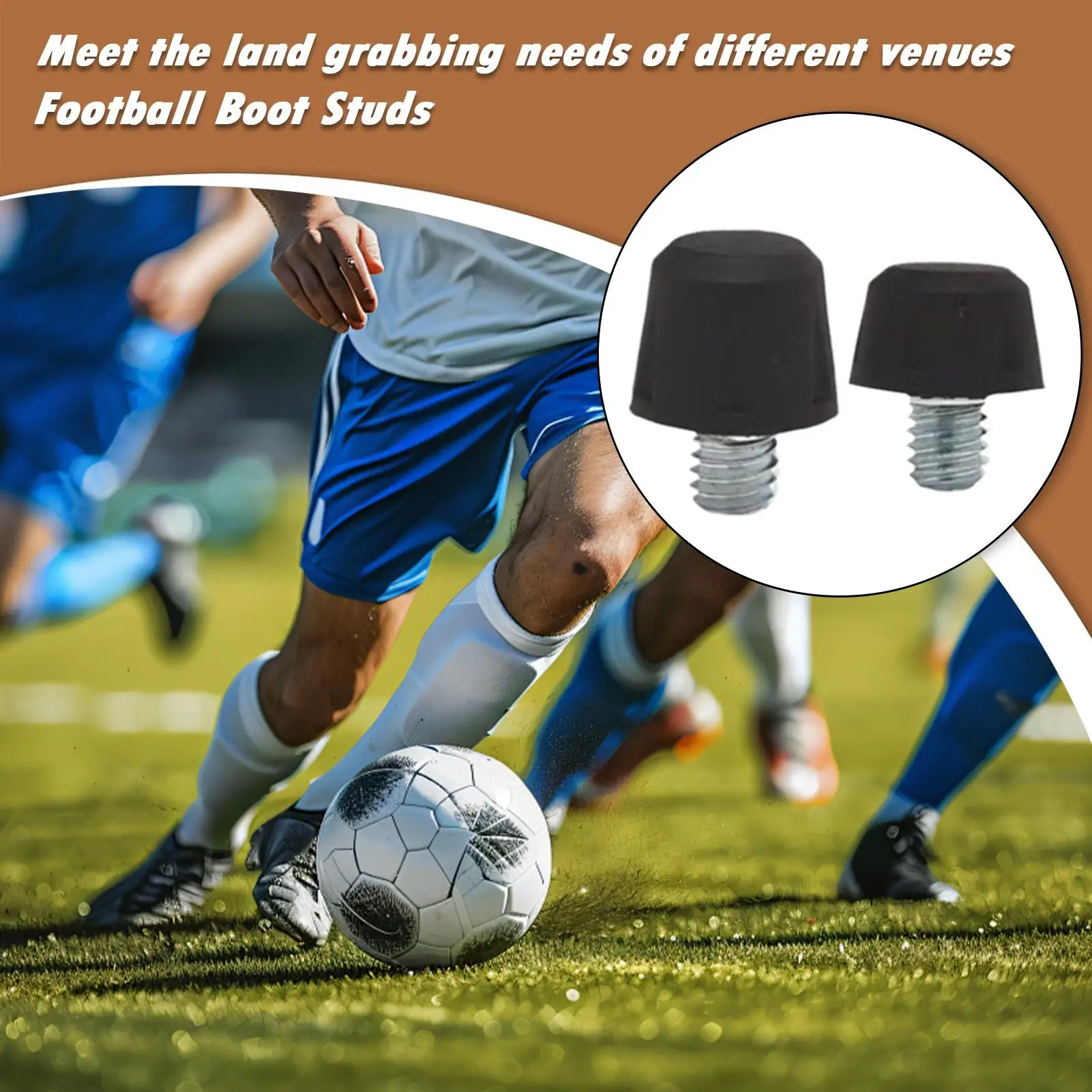 8 peças 8mm + 4 peças 11mm + 1 peça chave de substituição de sapato de futebol picos de qualidade para treinamento de relvado competição interna