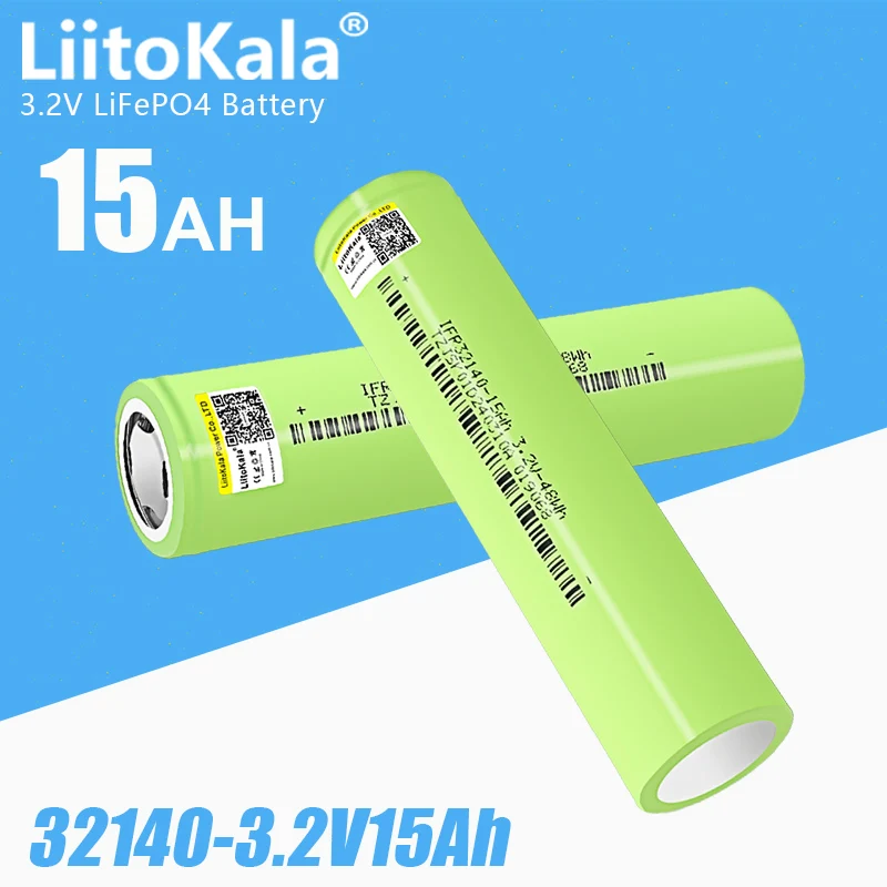 1-6pcs 32140 3.2V 15Ah lifepo4 battery Lithium Iron Phosphate for diy 4s 8s 12v 24V30AH ebike e-scooter power tools Battery pack