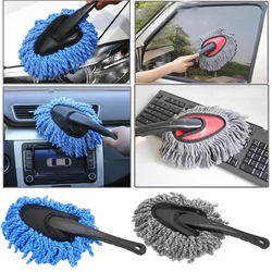 Multifunctional Car Collector Cleaning Tools Duster Mop Bristles Dust Cleaner Microfiber Auto Exterior Interior Clean Wash Brush