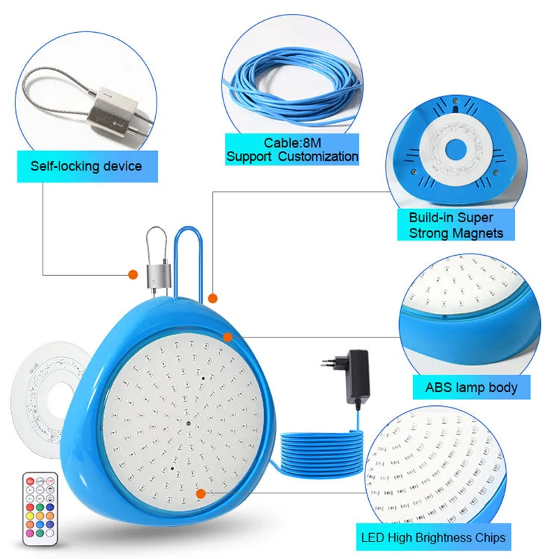 20W Led piscine lumière Ip68 é - Pond Light Submersible avis et prix