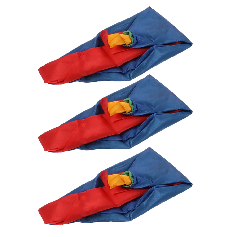 

3pcs Color Change Magician Scarf Juggling Scarves For Stage Performance Party Prop Trick Gadget Accessory