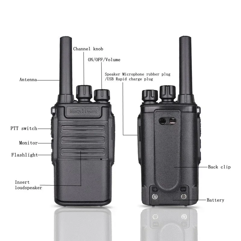 Picture 5: Best  BAOFENG Intercom BF-V8 High Power Communication Equipment Civil Radio Handheld Intercom Moisture Proof