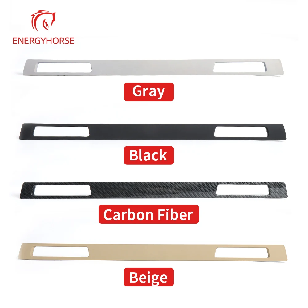LHD Car Front Water Cup Holder Panel Strip Trim For BMW E90 E92 2005-2012 320i 325i 328i Auto Interior Accessories 51457138797
