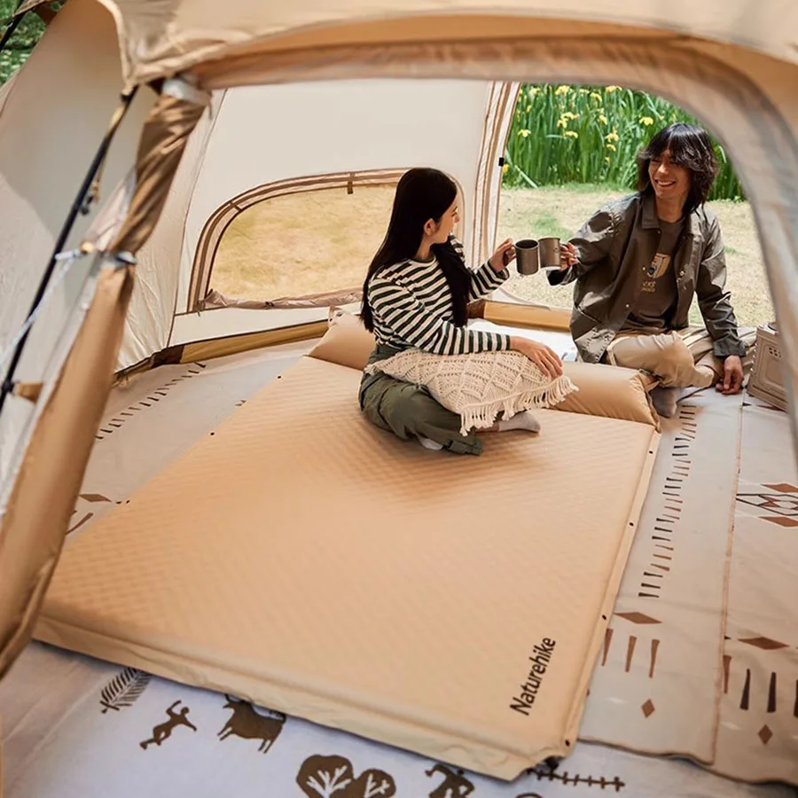 Sofá cama inflable para adultos y parejas, cama de aire romántica para exteriores, bolsa de descanso, Poltronas plegables