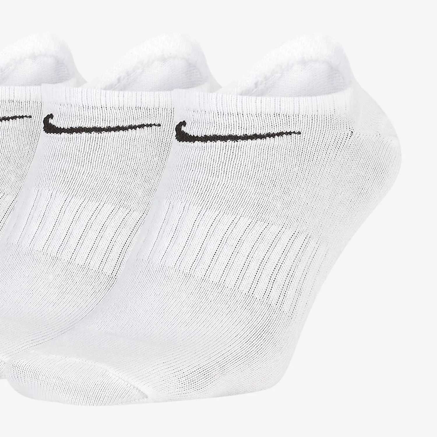 جوارب رياضية رسمية أصلية للرجال والنساء من Nike/Nike مقاومة للاهتراء وقابلة للتنفس ثلاثة أزواج Sx7678-100