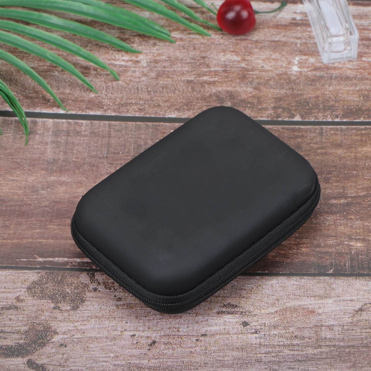 

2 Pcs Storage Box Headphone Case Zipper Hard Disk Data Cable EVA Universal Mini Camera