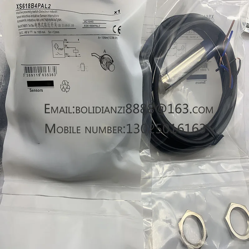 

Original stock available XS618B4PAM12 XS618B4NAM12 XS618B4PBM12 XS618B4NBM12 100% genuine sensor brand new
