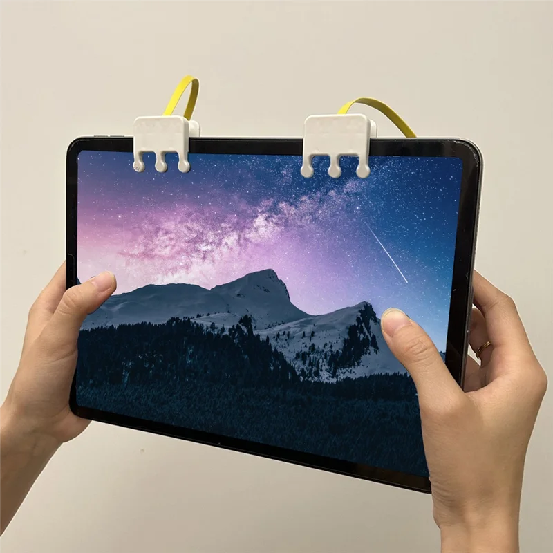 A97I-Magnetic Game Controller Universal Tablet With 6 Buttons Supporting Continuous Firing For 7 To 16 Inch