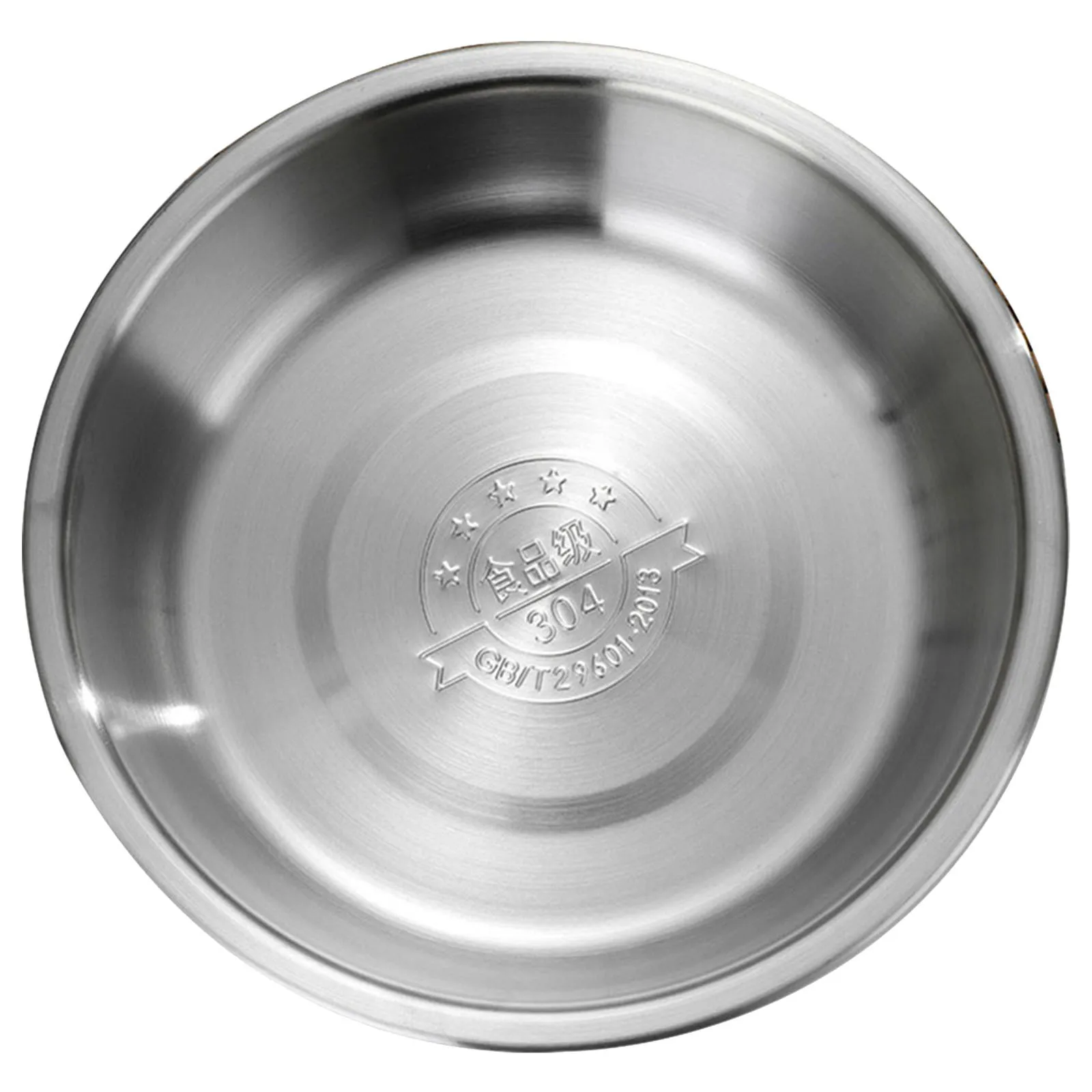 

1Pcs 304 Stainless Steel Thickened Soup Basin Household Kitchen Gadget Fruit Washing Bowl Steaming Dish Rice Bowl