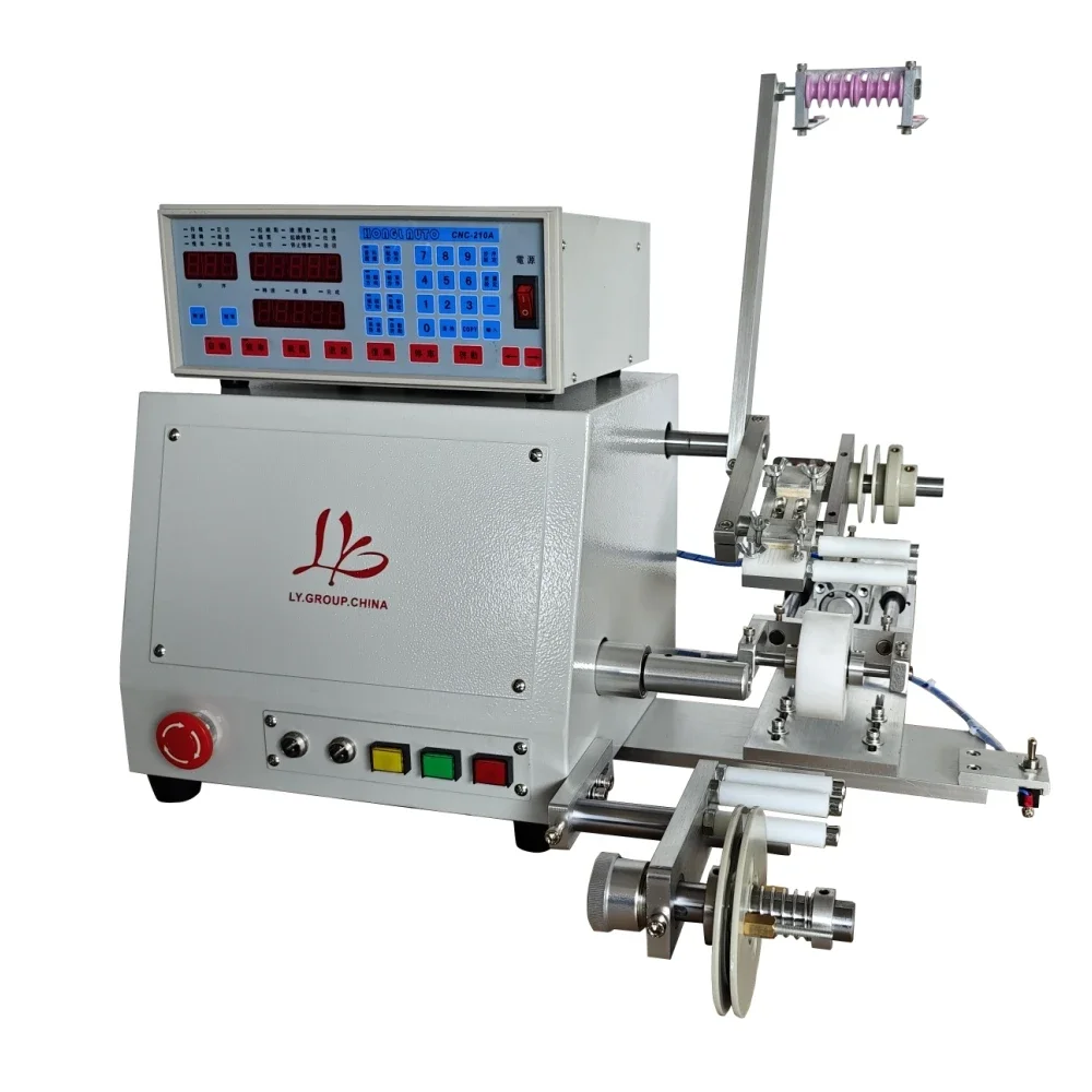 

LY Automatic Coil Winding Machine 813 New Energy Transformer Single Axis Coil Winder Foil Wire Wire 0.1-2.5mm High Quality