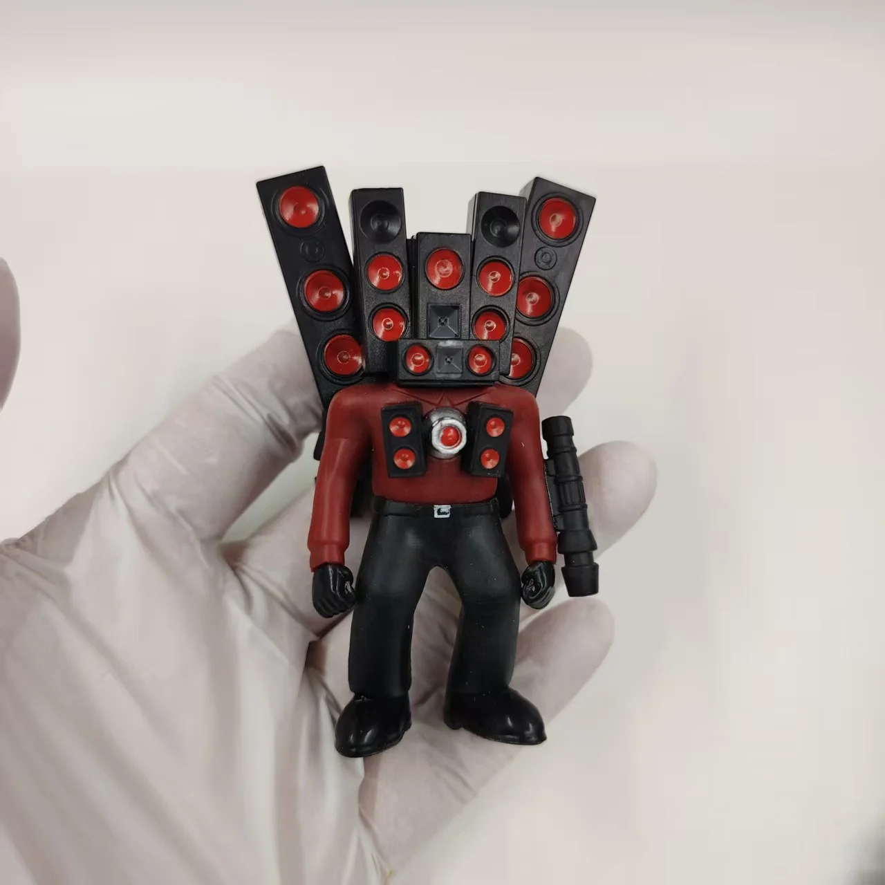 Original Skibidi Toilet Man Spielzeug Monitor Man Titan Speaker Man Titan TV Man PVC Actionfigur Modell Spielzeugsammlung Kinderpuppe Geschenk – Detail 4