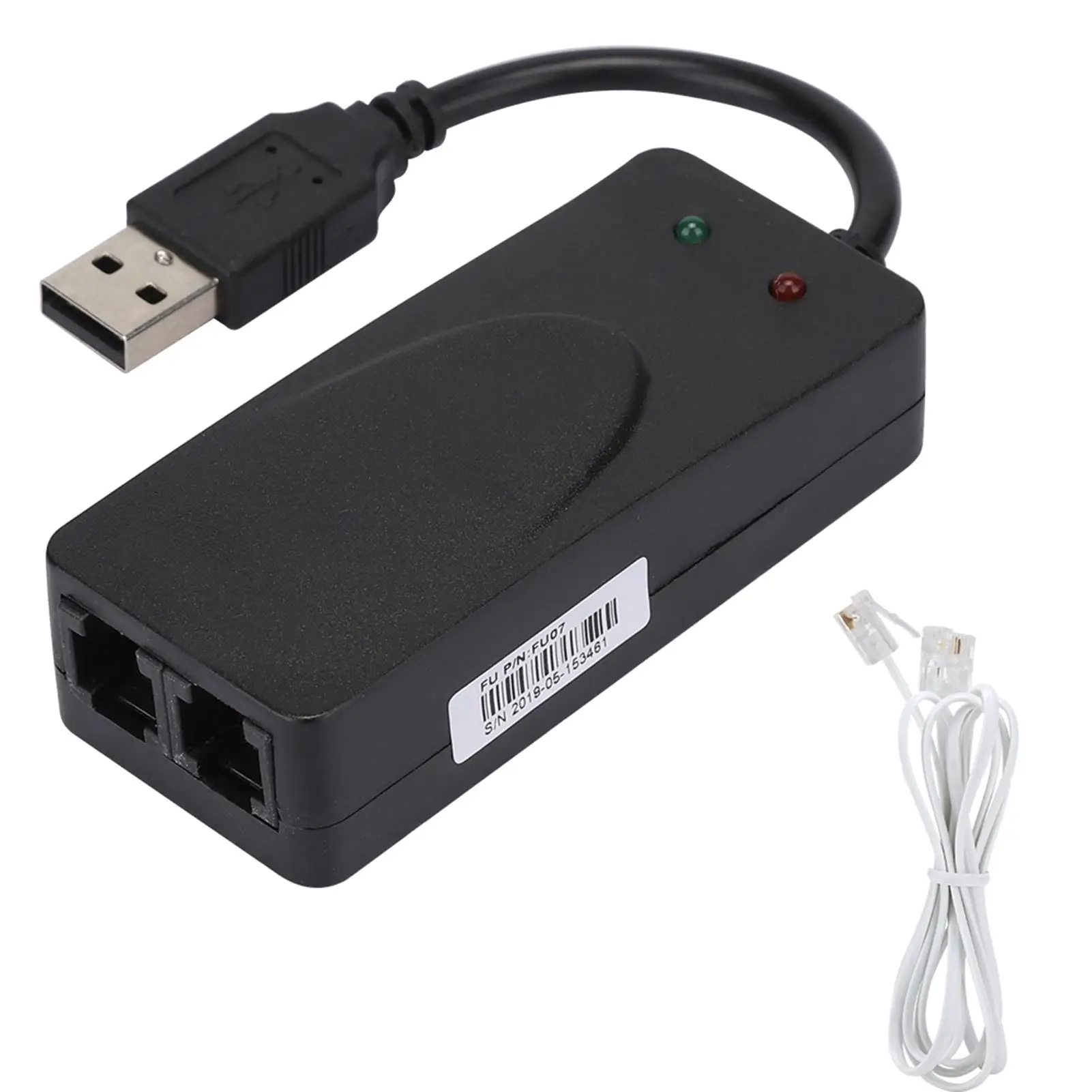 

Dual Port USB2.0 56K Fax External Modem Driver for win 7/8/10/XP