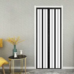Stripe Winter Warm Windproof EVA Door Screen Air Conditioning Curtain Heat Insulation Curtain Anti Mosquito Insect  Door Curtain