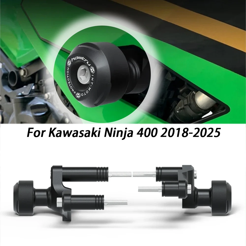 

Для Kawasaki Ninja 400 2018-2025 мотоцикла, защита от падения, слайдер, обтекатель, защита от ударов