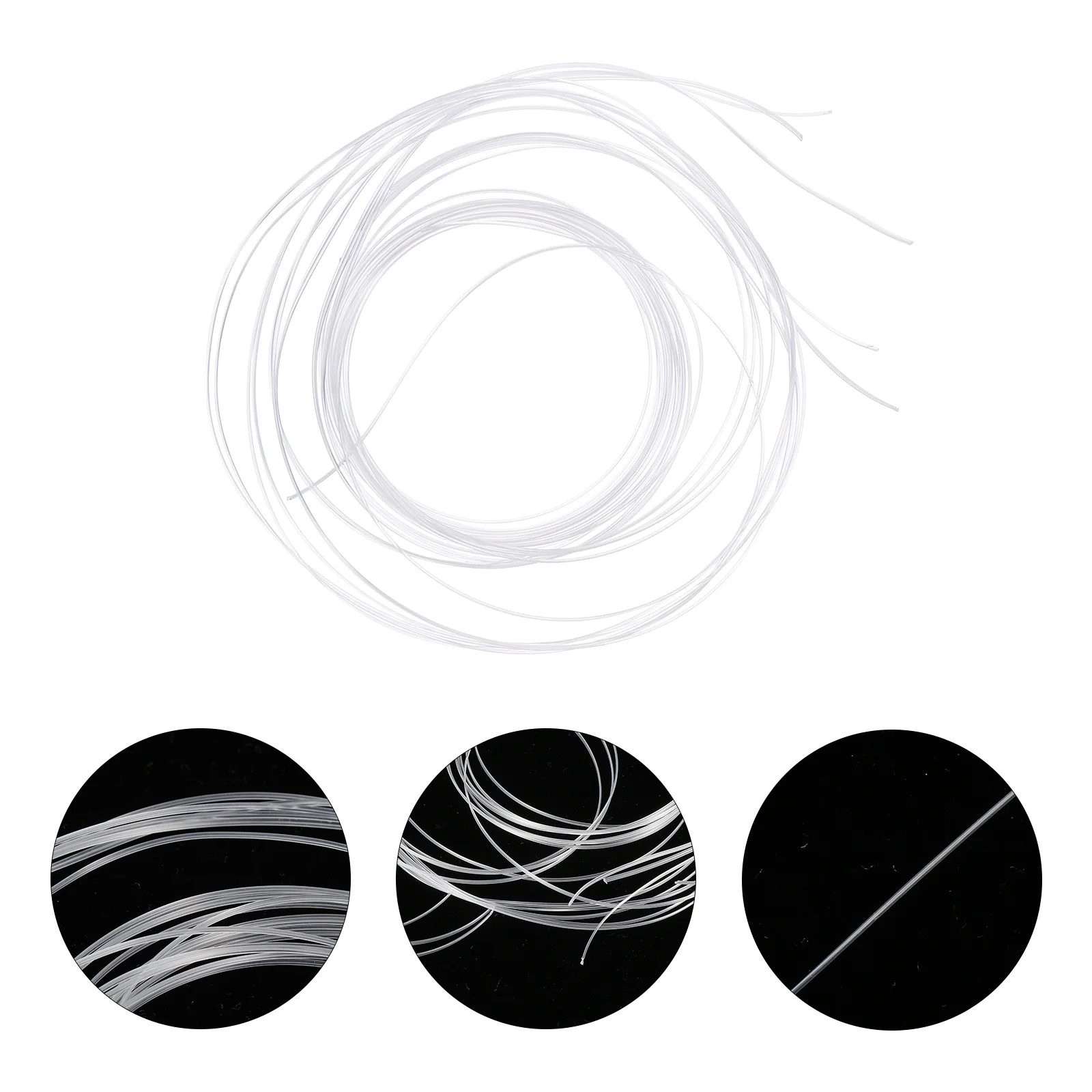 

3pcs Eyeglass Fixing String Glasses Repair Thread For Half-Frame Optical Shop Maintenance Tool Groove String Accessory